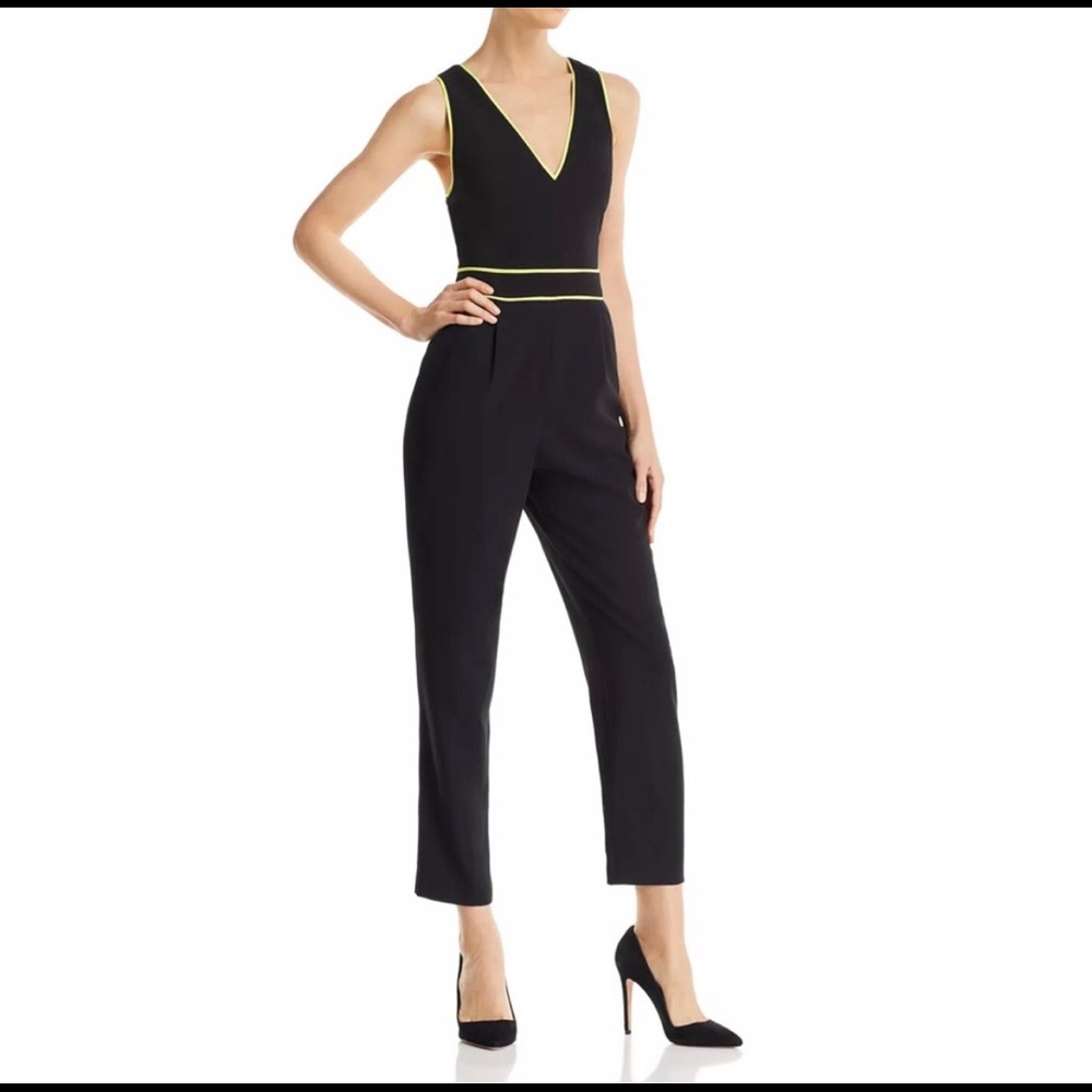 Alice + Olivia Black Jeri Jumpsuit